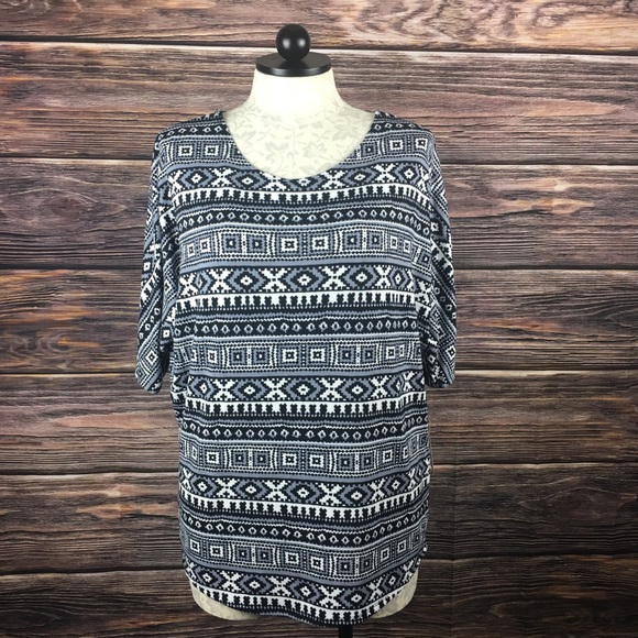Aztec Southwest Print SOFT Stretch Top - Picture 1 of 4